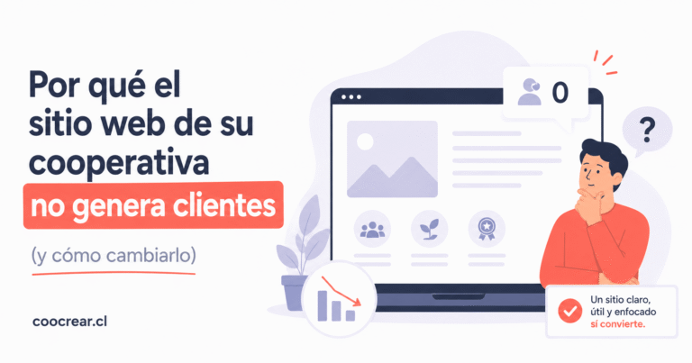 Por qué el sitio web de su cooperativa no genera clientes (y cómo cambiarlo)